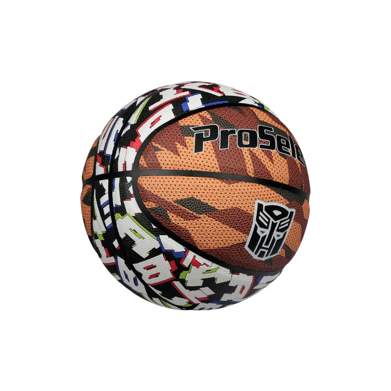 ProSelect Transformer Collection Size 5 Ball Indoor, Outdoor, All Basketball PU Brown-1