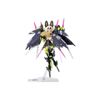 SHOUWU KP590 Goddess Device Musume Ka Zhurong Black Nine Tails Bonus Included Model Kits