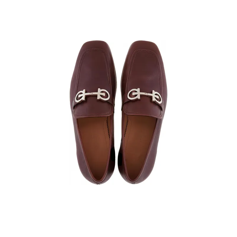 FERRAGAMO GANCINI Loafers Men's Brown-2
