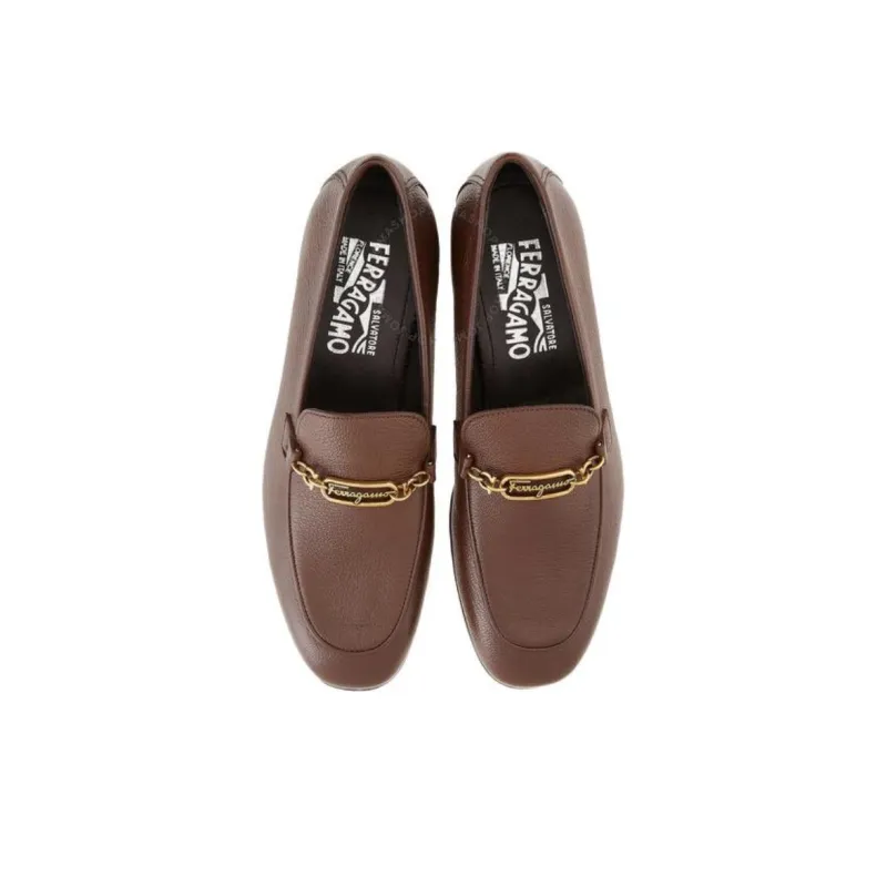 Ferragamo Loafers Men Brown-3