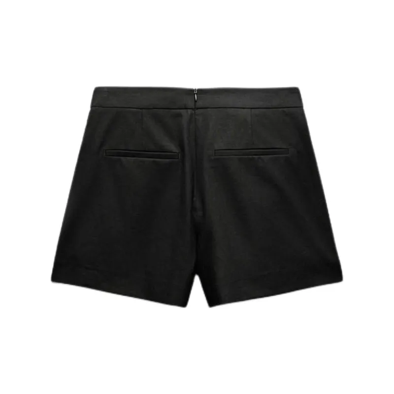 ZARA Casual Shorts Women's Black-1