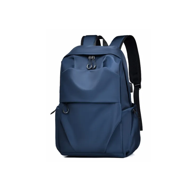 ROSEROOEN Oxford Backpack Regular Unisex Black/Gray/Blue-7