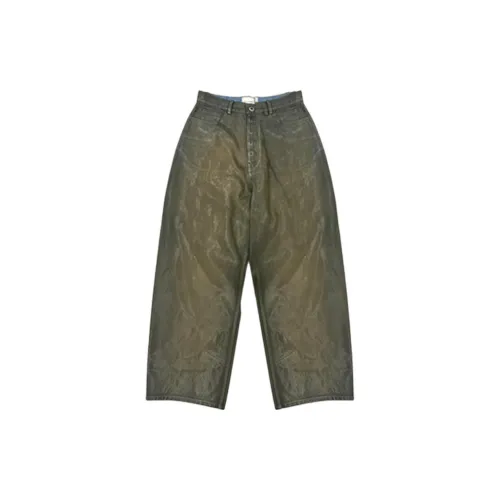 CPLUS SERIES Casual Pants Women's Coffee Green