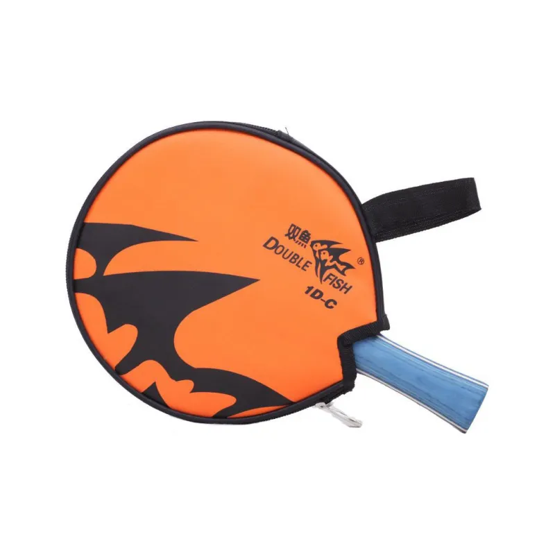 DOUBLEFISH Ping Pong Paddles Unisex All Wood Red/Black-0