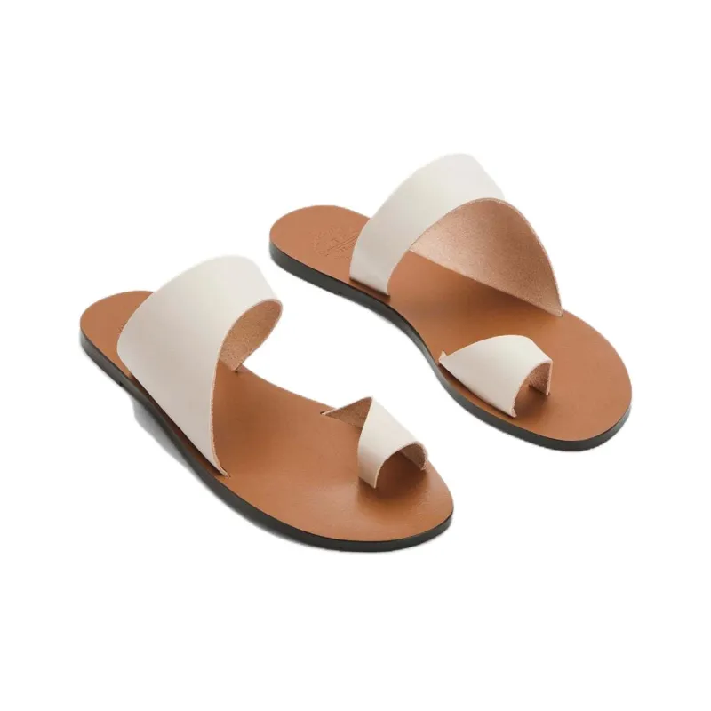 ATP Atelier Slip-Resistant Flip Flops Women's Beige-2