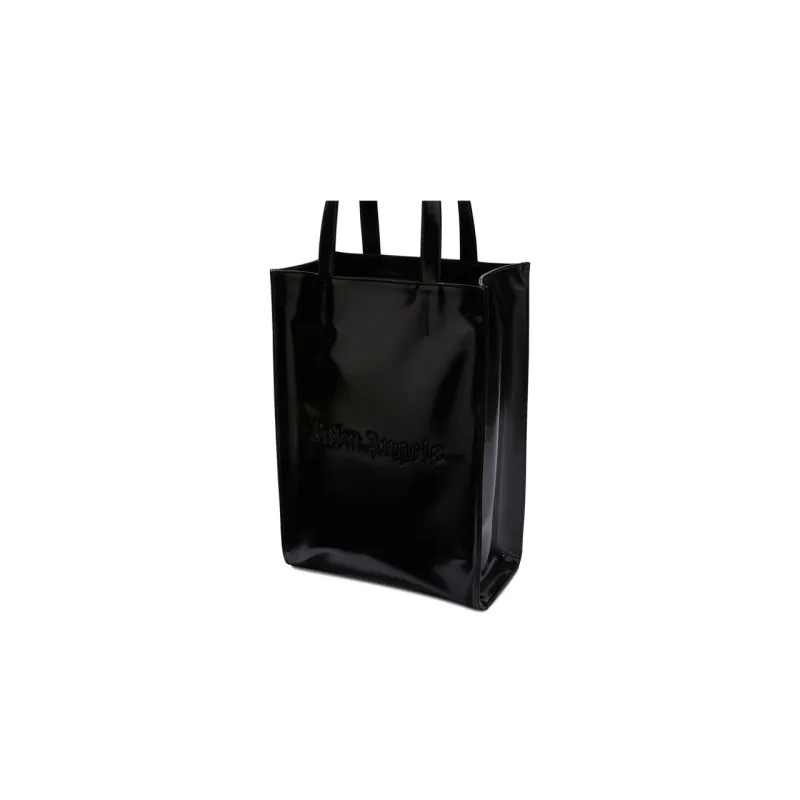 PALM ANGELS Debossed logo Tote Bag-3