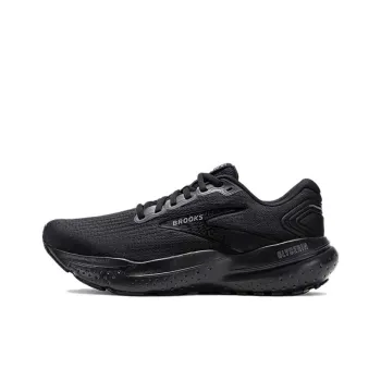 Brooks Glycerin 21 Anti Slip Wear Resistant Low Top Long Distance Running Running Shoes Women's Black
