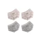 4 Pack (Light Pink+Light Pink+Heather Gray+Heather Gray)