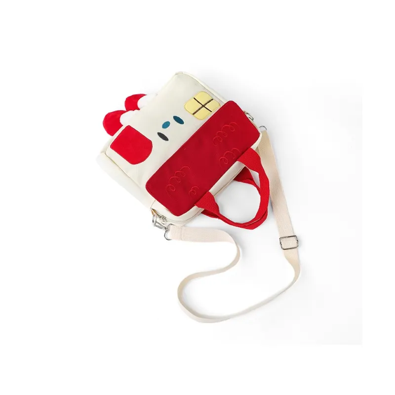 Bywhich Polyester Shoulder Bag Crossbody Bag Handbag Regular Women's Red/Yellow-2