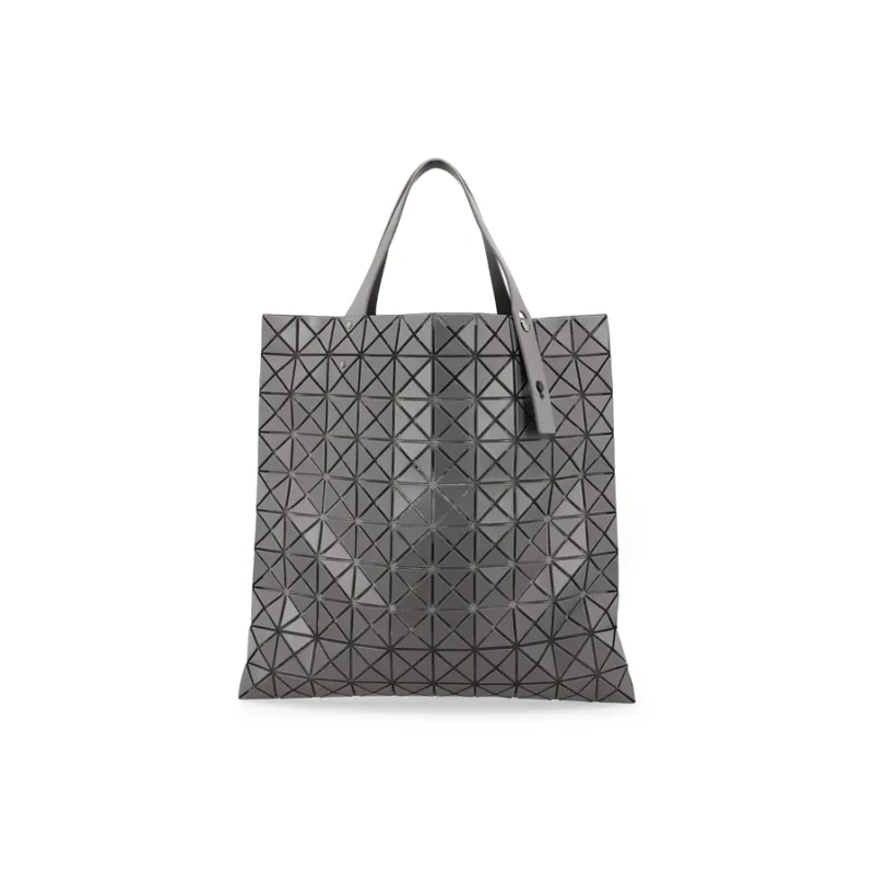 ISSEY MIYAKE Vinyl Chloride Resin Tote Bag, Shopping Bag, Tote Handbag, Shoulder Bag Unisex Charcoal Gray-3