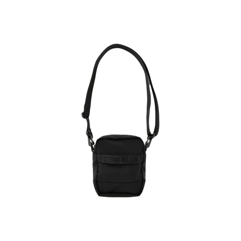 STONE ISLAND Polyamide Messenger Bag, Crossbody Bag, Shoulder Bag Regular Men's Black-1