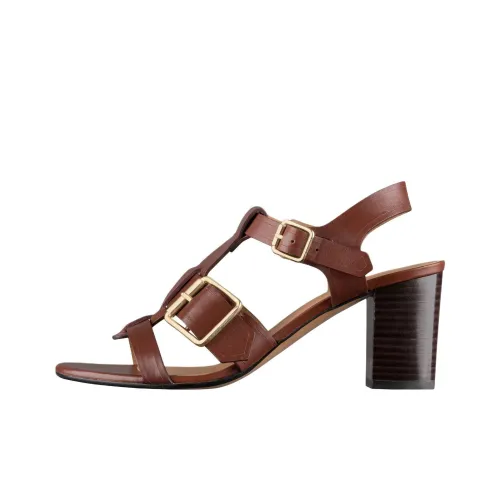 A.P.C Strap Sandals 5cm Women's Brown