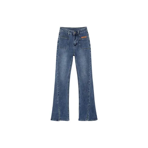 Coolhut Jeans Women's Denim Blue