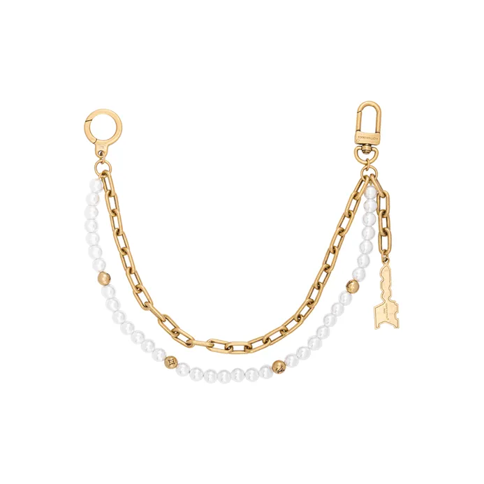 LOUIS VUITTON Metal Bag Strap Women's Gold-2
