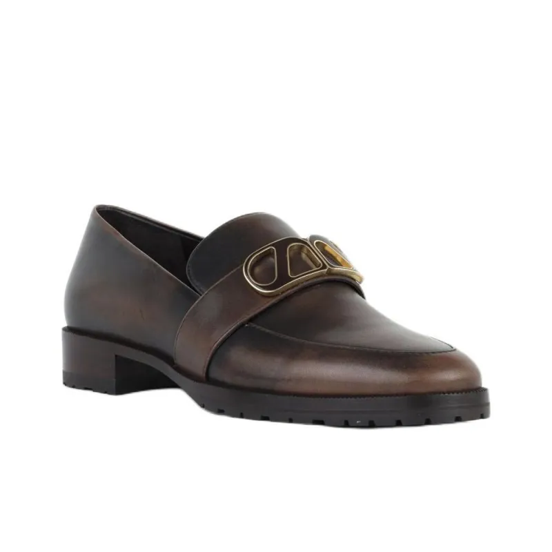 MAISON SKORPIOS Blair Loafers Women's Brown-2