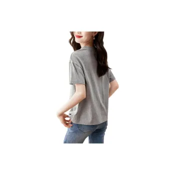 Mo Han Yi Mei T Shirt Women's Gray
