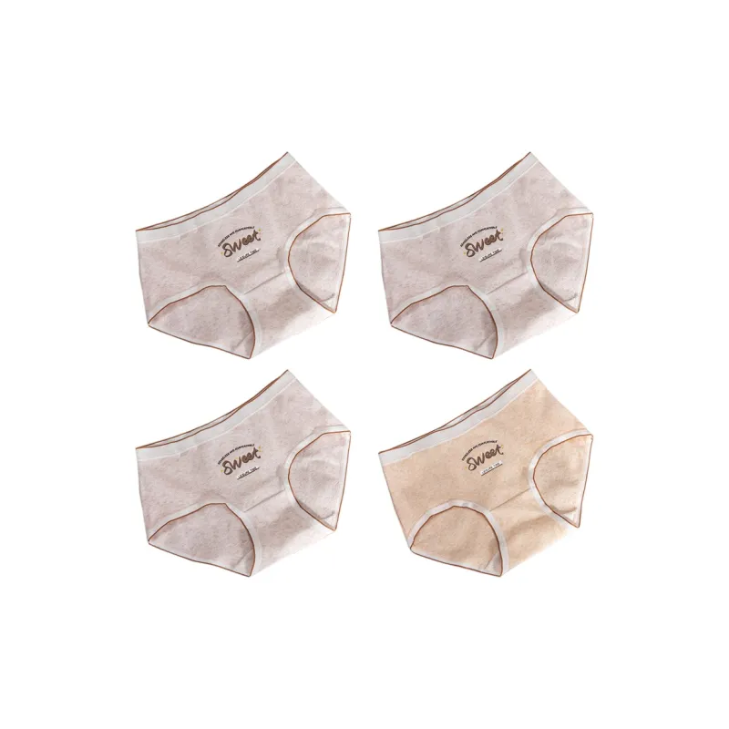 PLANDOO Underpants Women's 4 Pack-17