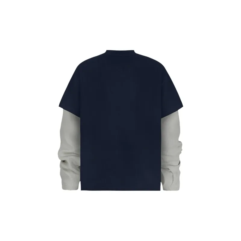 Antidote Worldwide T Shirt Unisex Navy Blue & Gray-1