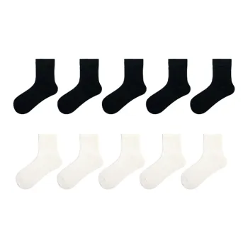 Flowers In The House Mid Calf Socks Unisex 10 Pack