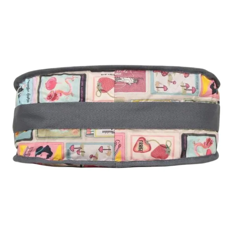 LeSportsac Nylon Crossbody Bag Shoulder Bag Women's Gray & Multicolor-4