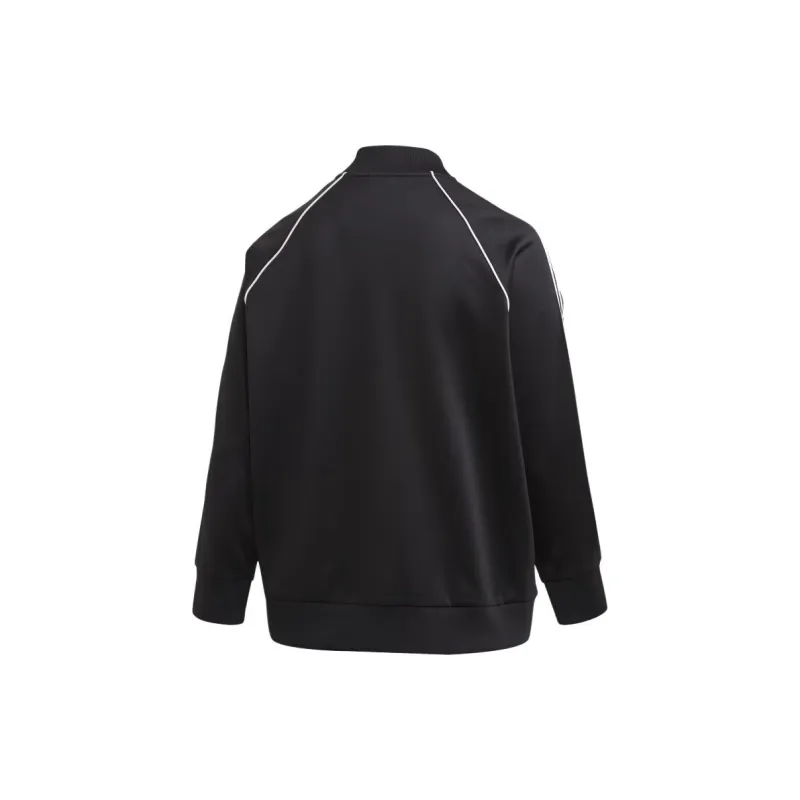 Adidas Originals PRIMEBLUE SST TRACK TOP PLUS SIZE Jackets Coats Women's Black-1