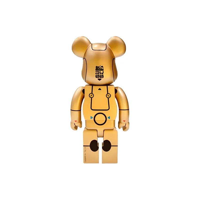 BE@RBRICK Robot Hello Kitty Gold-1