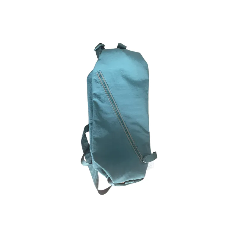 Lululemon Nylon Crossbody Bag, Shoulder Bag Regular Unisex Blue Green-0
