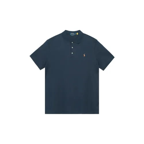 Polo Ralph Lauren Polo Shirts Men Navy Blue