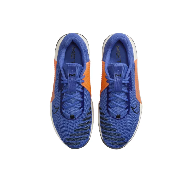 Nike Metcon 9 Anti Slip Wear Resistant Low Top Casual Running Shoes Men's Blue Orange-2