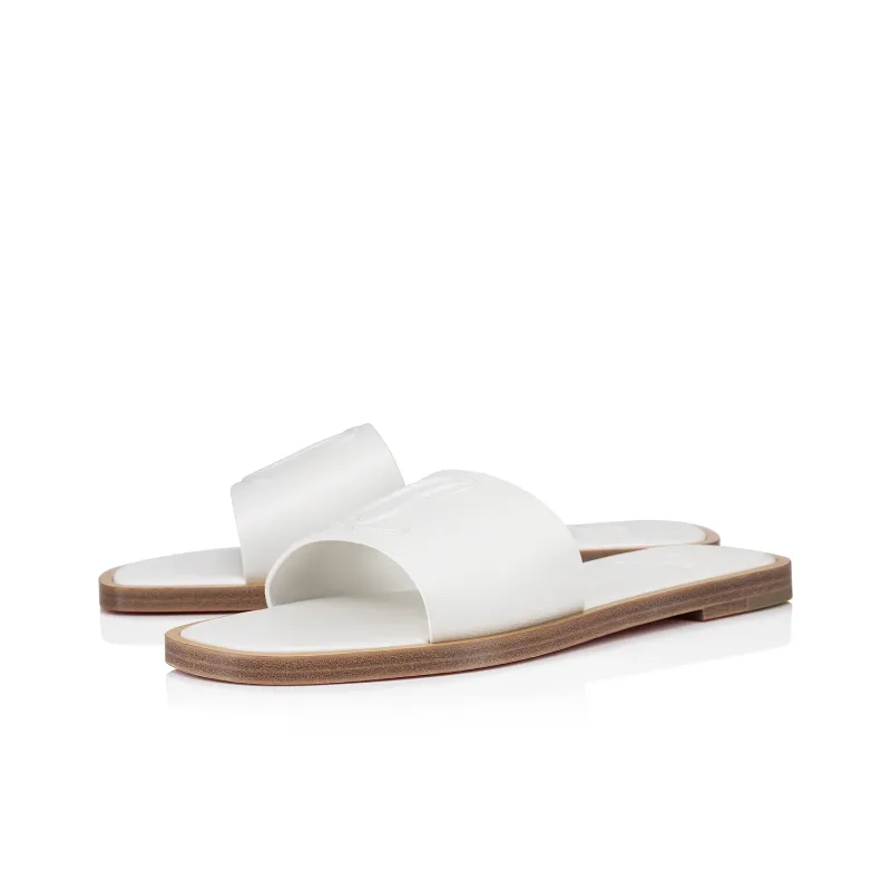 CL LUBOTING Slide Slippers Women's White-2