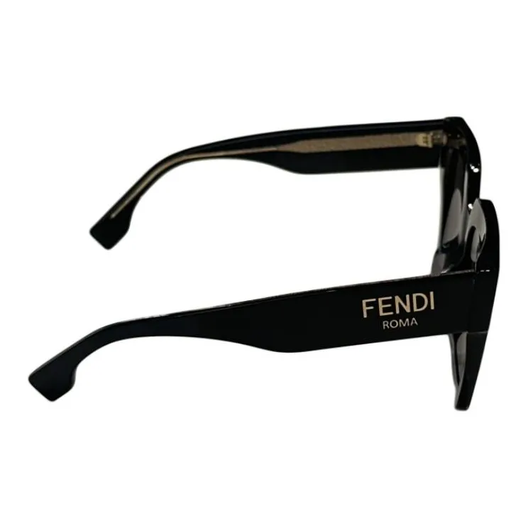 FENDI Square Sunglasses Women's Black-1