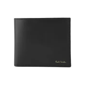 Paul Smith Leather Wallet Men's Black