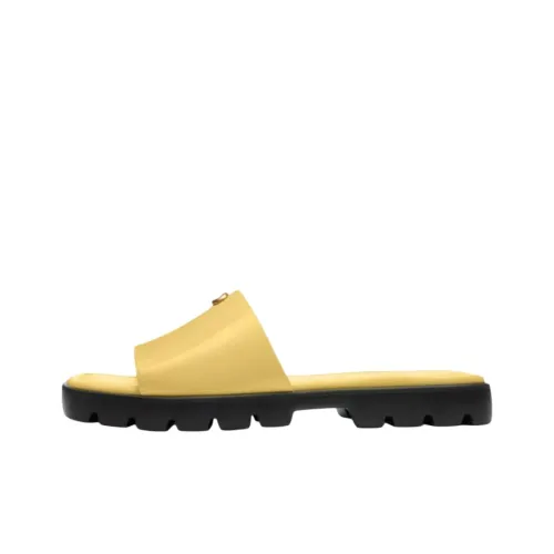 COACH EVA Slip Resistant Slide Slippers Women's Yellow