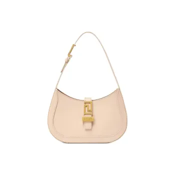 FANSIZHE Greca Goddess Calfskin Handbag Shoulder Bag Women's Beige