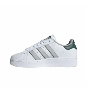 Adidas Superstar Xlg White Grey Collegiate Green