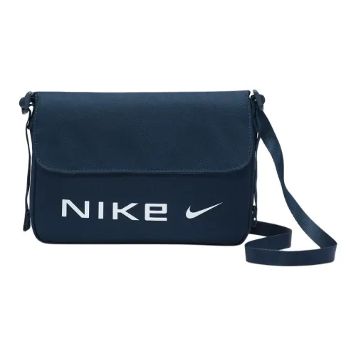 Nike Crossbody Bag Military Arsenal Dark Blue With White Accents