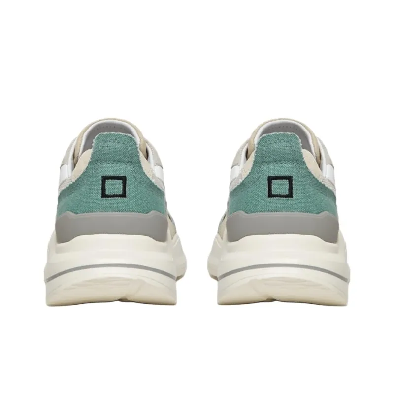 D.A.T.E Fuga Low-Top Casual Shoes Men's Green-4
