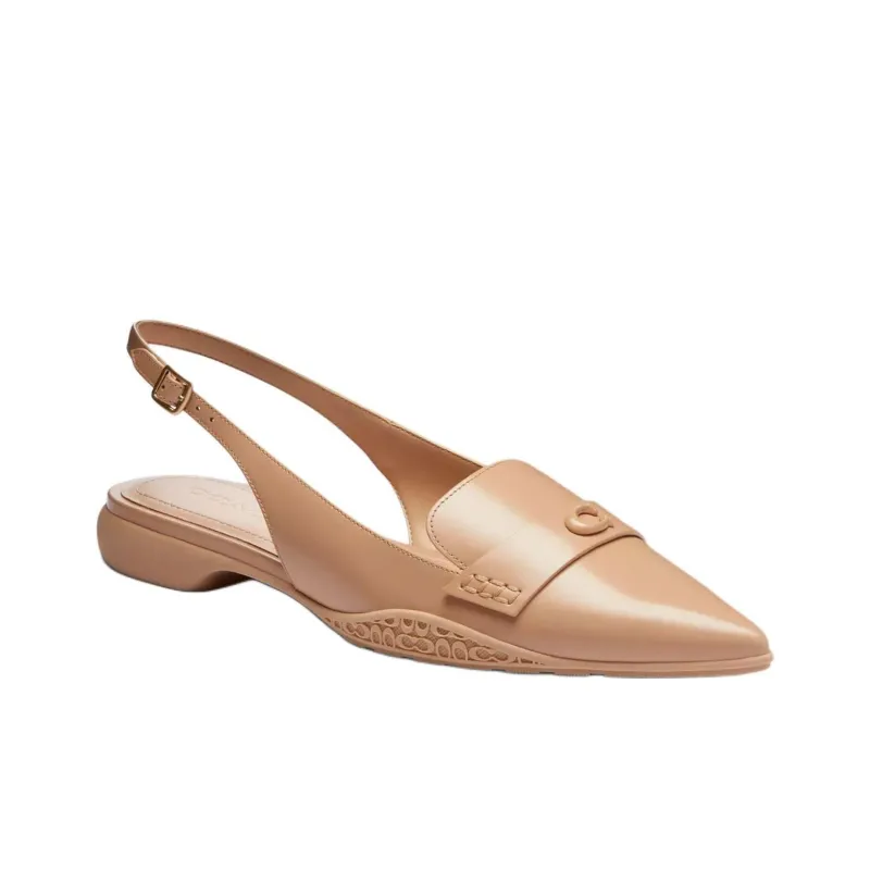 COACH Carrie Casual Single Shoes Women's Light Brown-2
