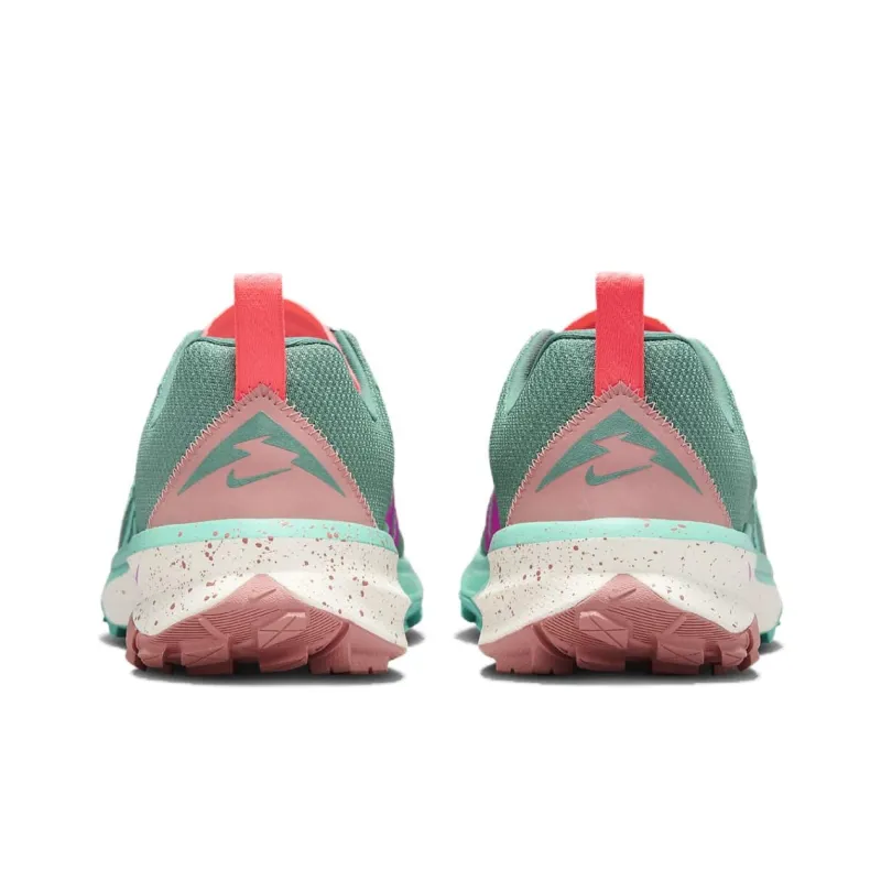 Nike Kiger 9 Breathable Low Top Trail Running Shoes Men's Green Pink-3