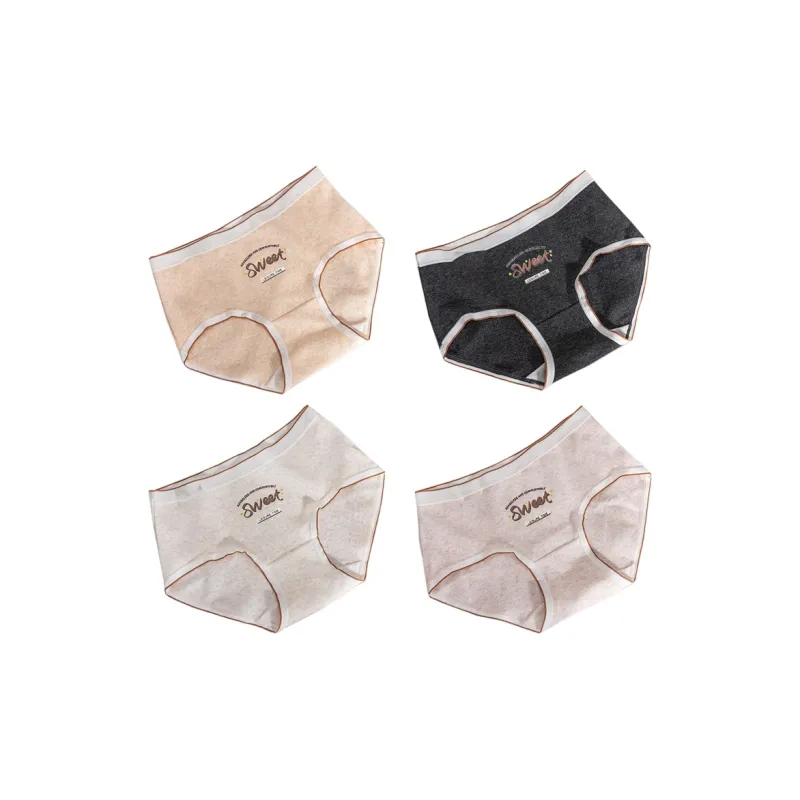 PLANDOO Underpants Women's 4 Pack-2