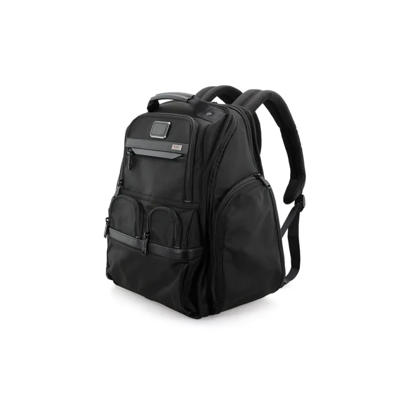 TUMI Alpha 3 Nylon Fabric Backpack Men's Black-2
