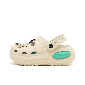 Mulinsen Clogs Women's Beige Green