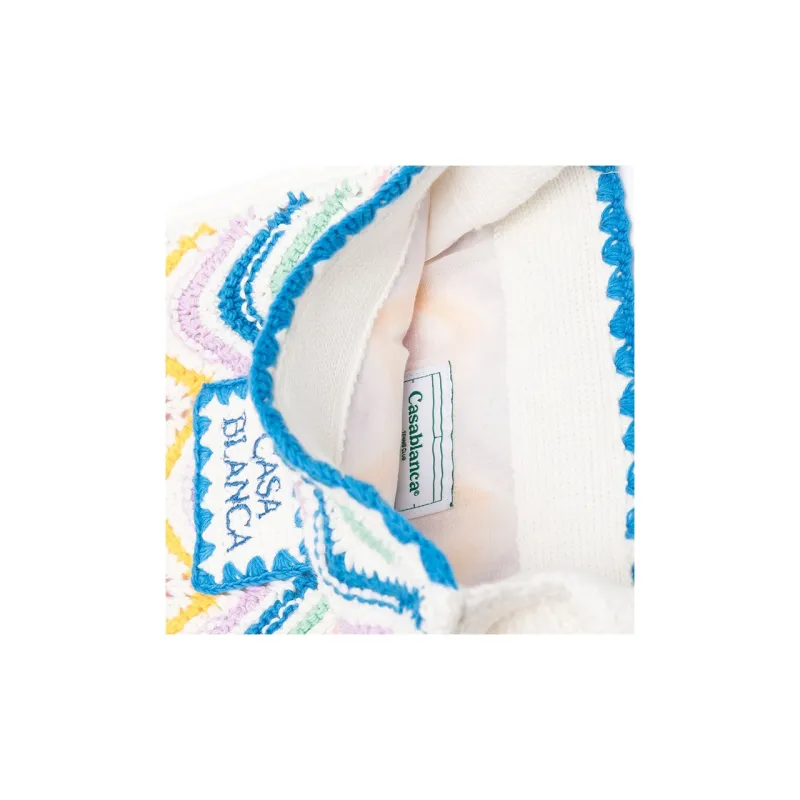 CASABLANCA Wavy Crochet Cross Body Bag-2
