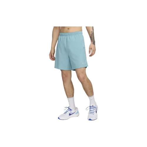 Nike Challenger Casual Shorts Men Turquoise Color