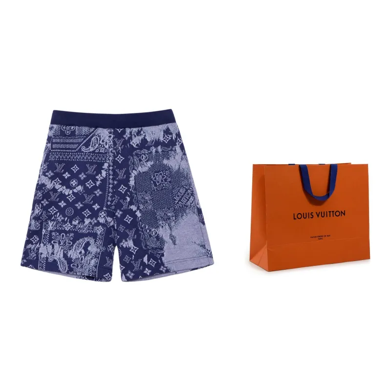 LOUIS VUITTON Monogram Bandana Shorts-2
