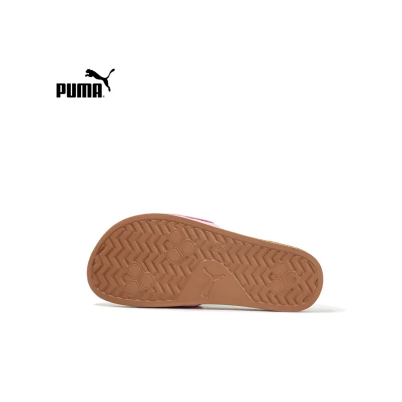 PUMA Leadcat 2.0 Abrasion Resistant Slide Slippers Unisex Pink Gold Green-3