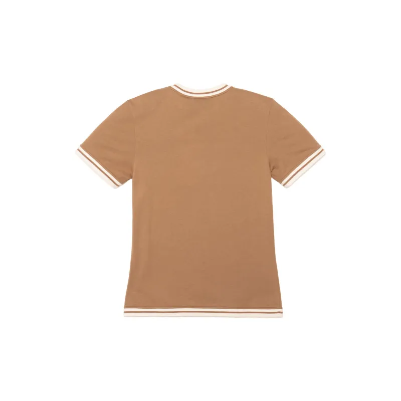 GUCCI x Adidas SS23 Regular T Shirt Women's Camel-1
