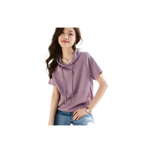 Mo Han Yi Mei T-Shirts Women's Purple