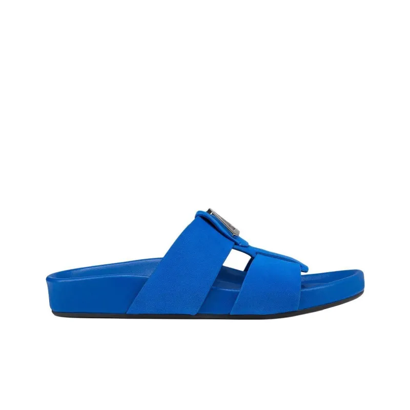 CL LUBOTING Slide Slippers Women's Blue-1