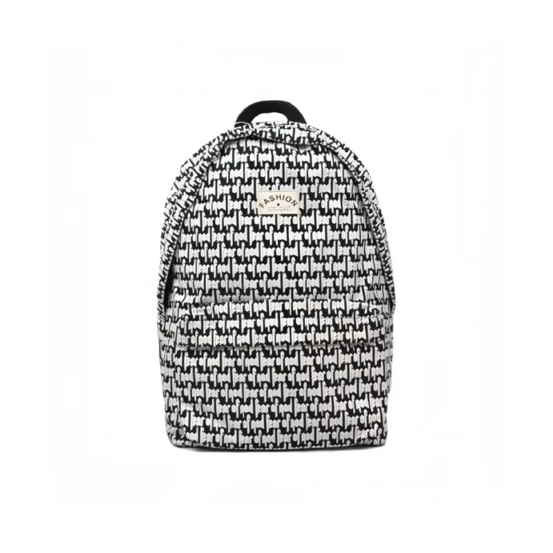 BRABOSTON Nylon Fabric Backpack Regular Unisex Black-1